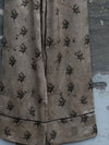 Mutedance 25 Autumn/Winter Elastic Waist Drawstring Loose Casual Pants Flower Dye MD-MD25FW80-khaki (MD25FW77)